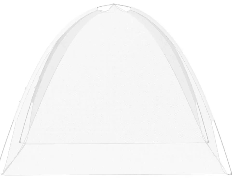 Rede mosquiteira com portas malha 220 200x180x135 cm branco