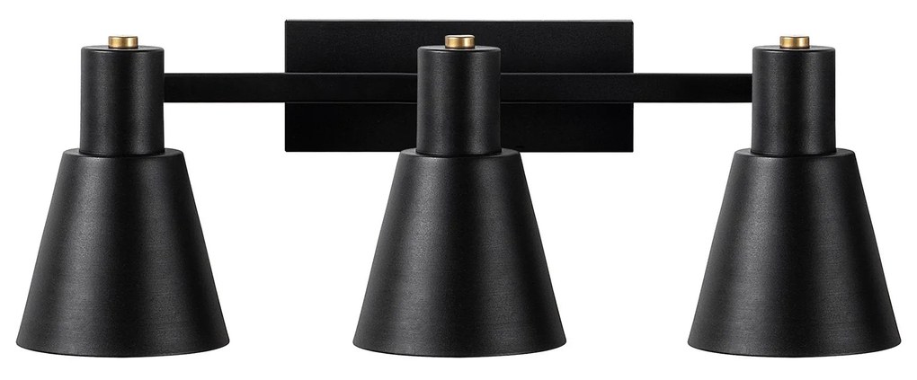 Aplique de Parede Funnel – Preto Antigo – 60 x 21 x 21 cm