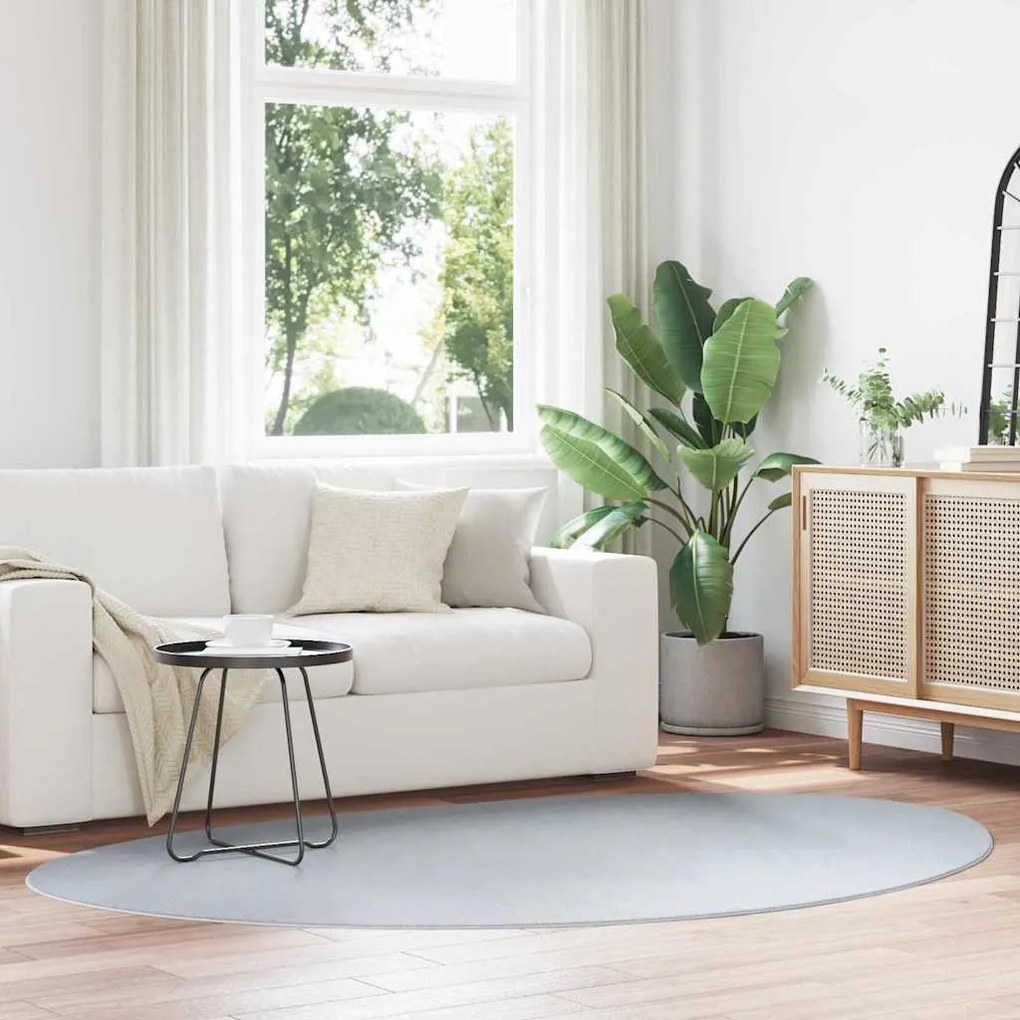 vidaXL Tapetes de área HUARTE Cinzeto 160 x 230 cm Poliéster