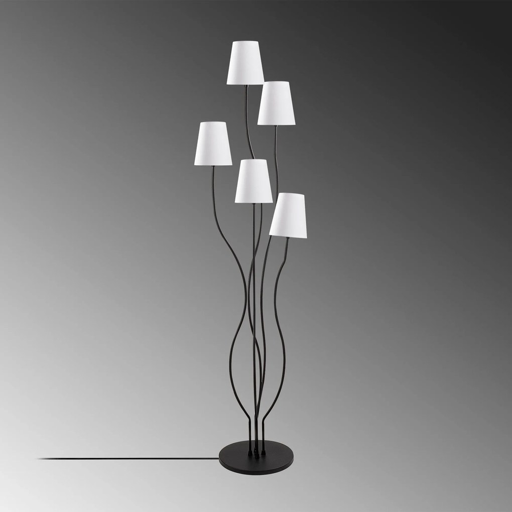 Candeeiro de Chão Bonibon – Preto – 44 x 44 x 160 cm