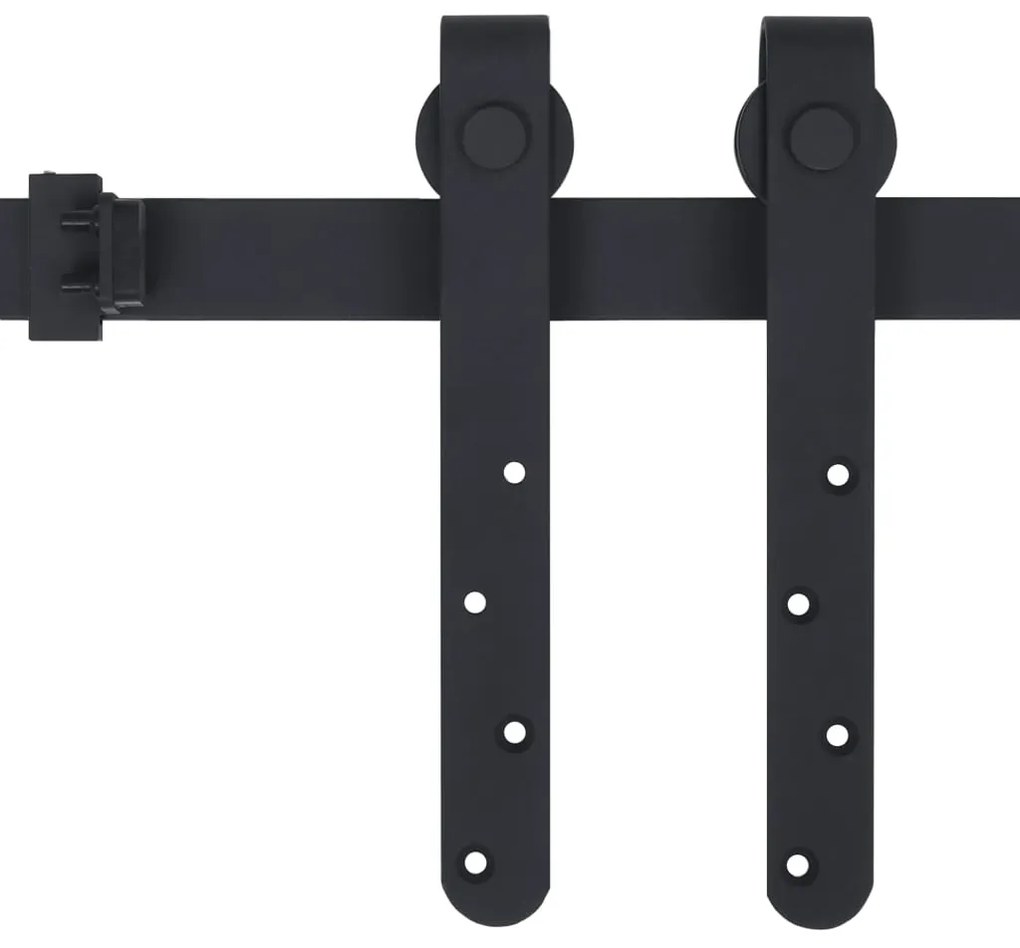 Mini kit para armário deslizante aço carbono 183 cm