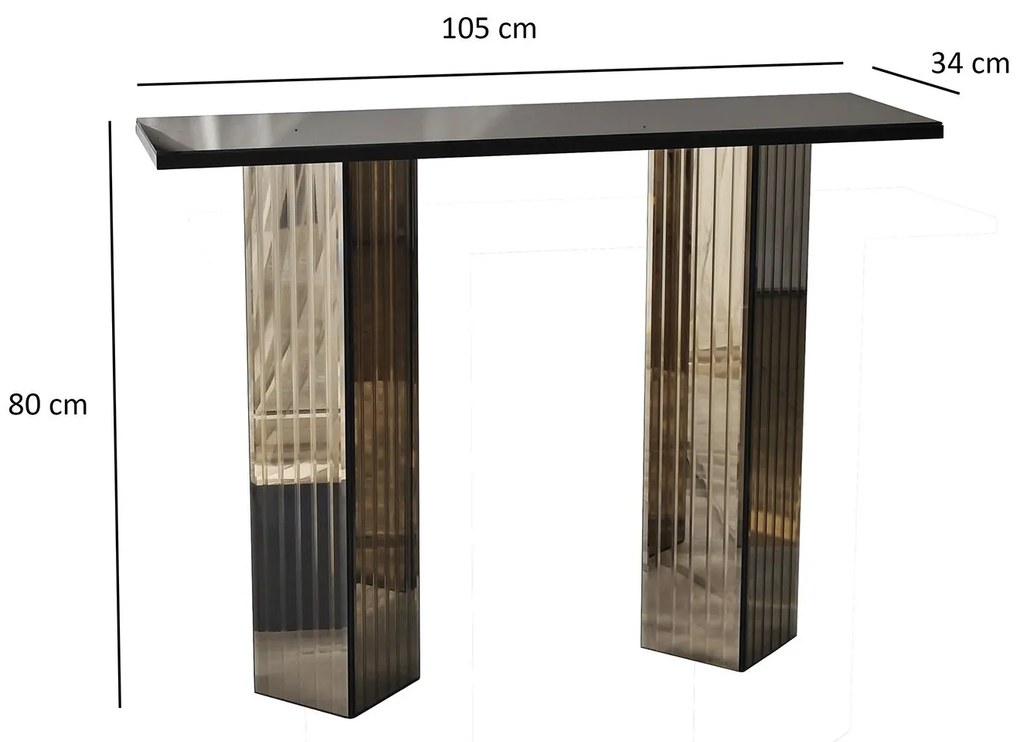 Cômoda Dresser B – Bronze – 105x80x34 cm