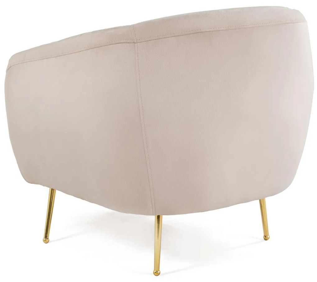 Cadeira Wing Eses – Bege – 70x82x82 cm