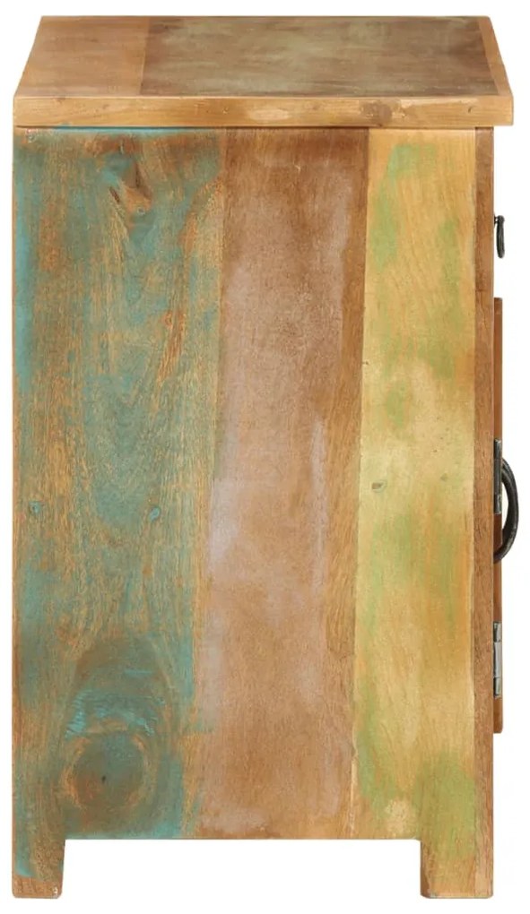 Aparador 68x35x55 cm madeira recuperada maciça