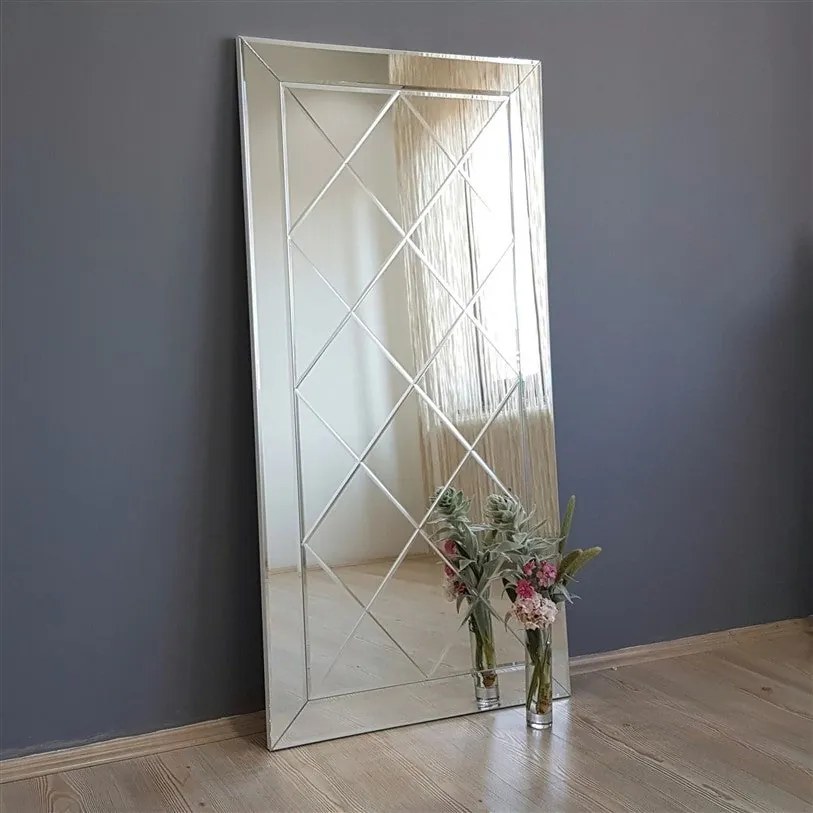 Espelho A306D – Prateado – 65 cm x 130 cm