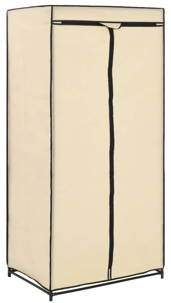 Roupeiro 75x50x160 cm creme