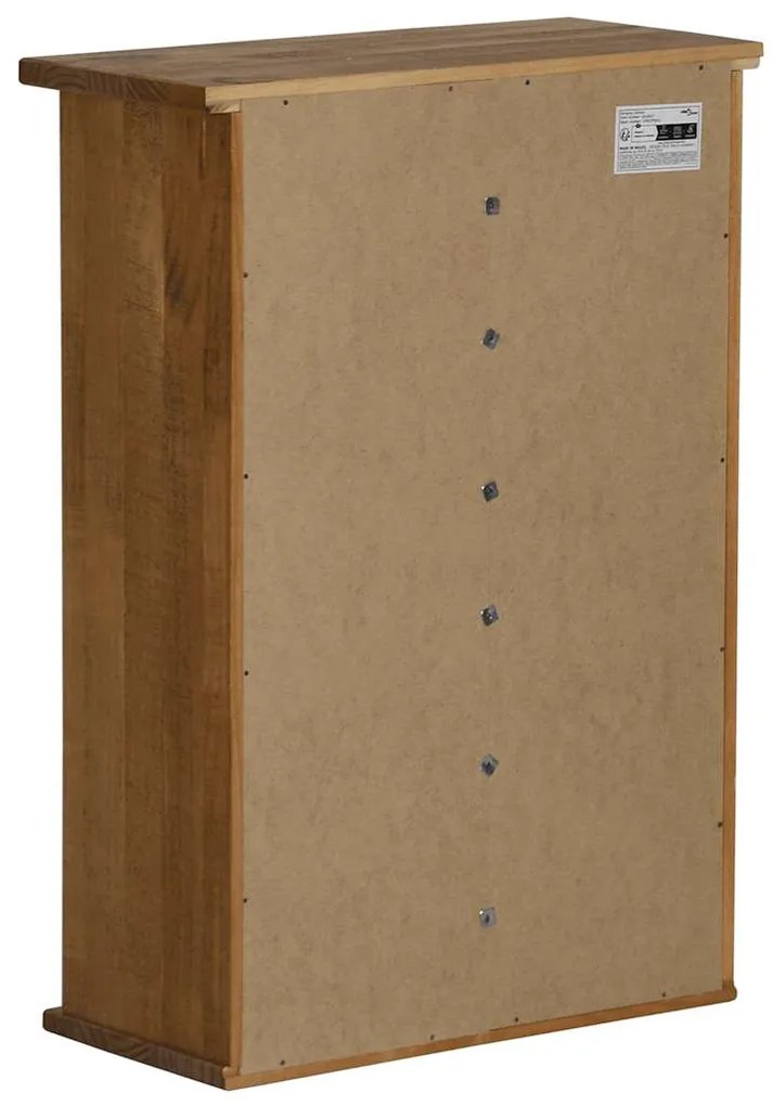 Armário suspenso HALDEN com porta de correr 49x22,5x70 cm Pinho