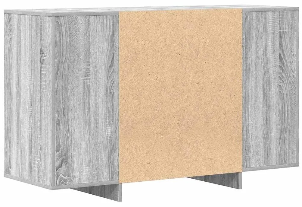 Sideboard Cinza Sonoma 120x41x75 cm Madeira de engenharia