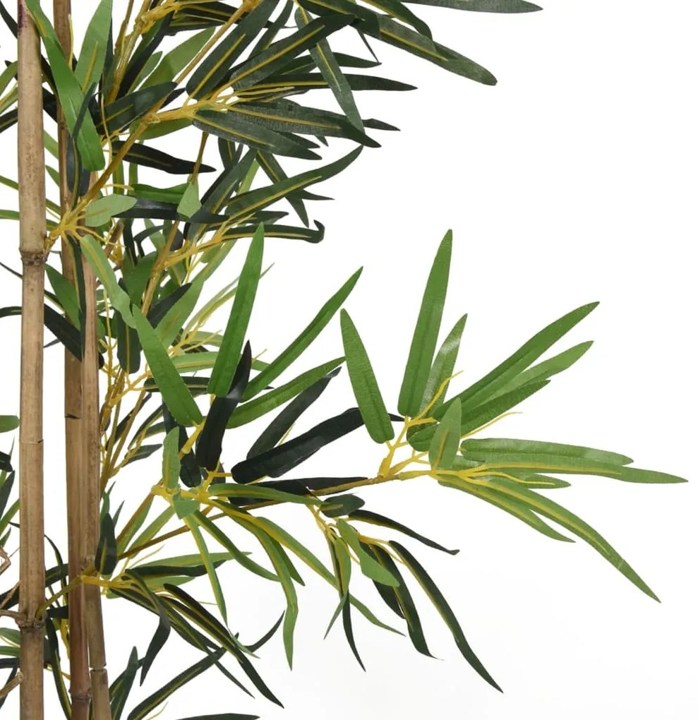 Árvore de bambu artificial 1104 folhas 180 cm verde