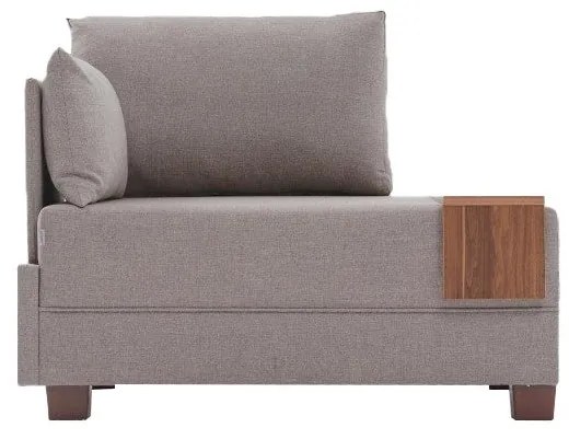 Sofá de 1 Lugar Fly – Bege – 100x80x75 cm