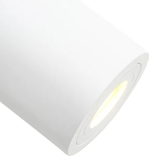 Foco moderno circular branco IP44 - CAPA Moderno