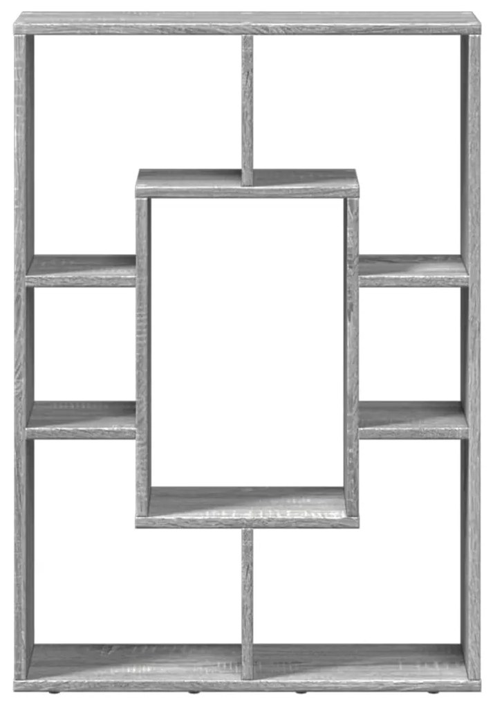 Estante 63x20x90 cm derivados de madeira cinzento sonoma