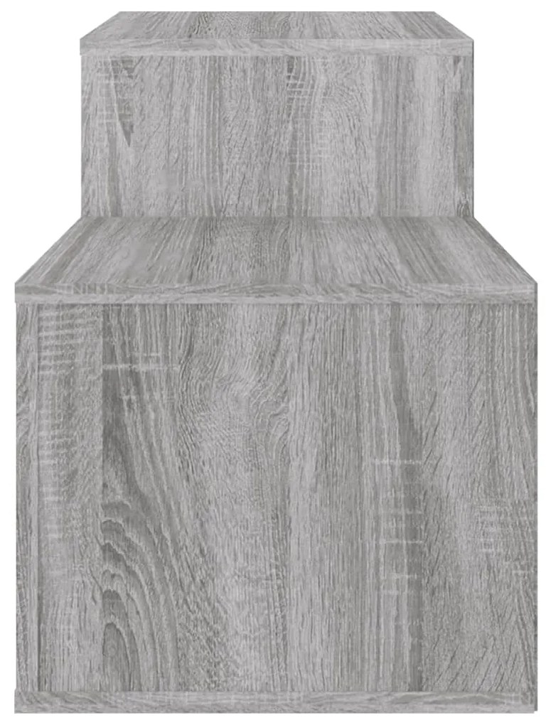 Sapateira 150x35x45 cm derivados de madeira sonoma cinza