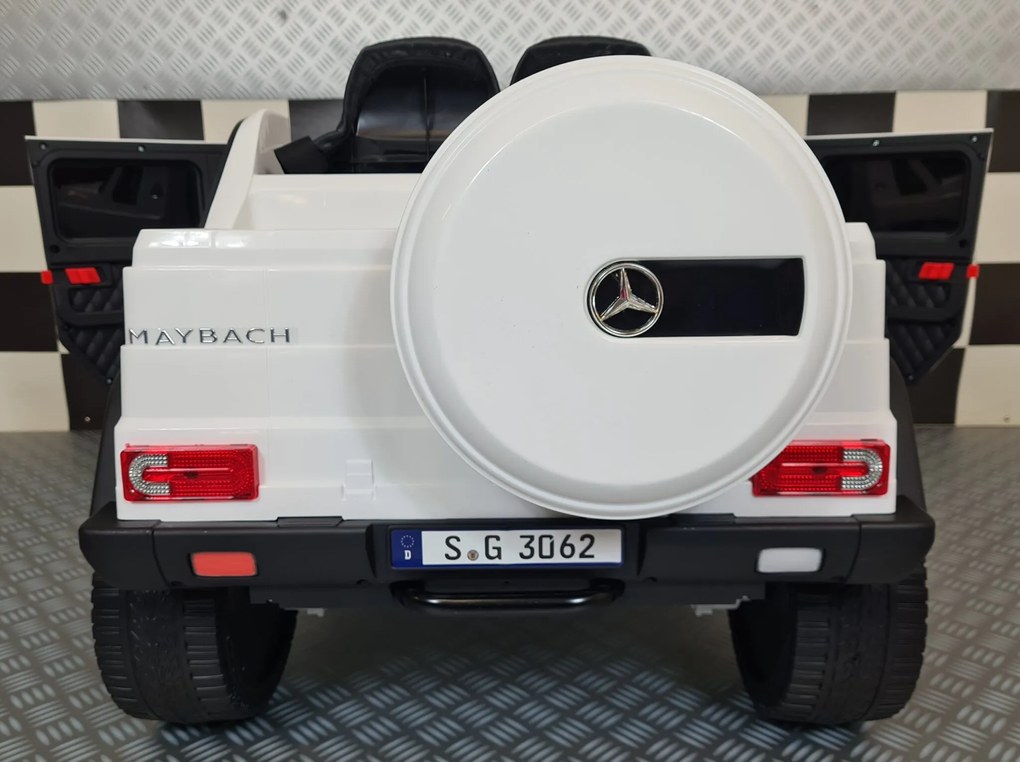 Mercedes Maybach G650 Carro eletrico infantil 12V Branco