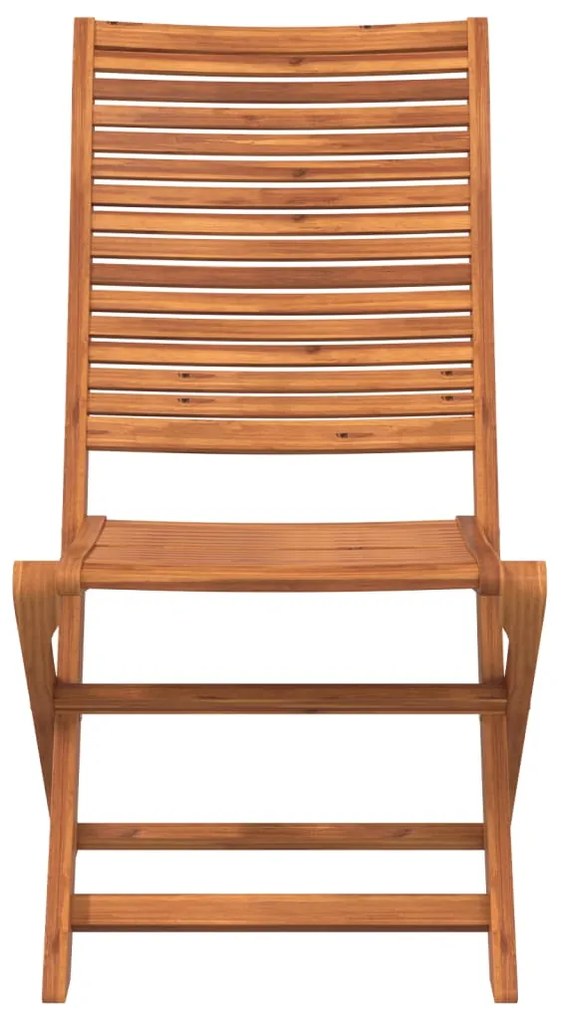 Cadeiras de jardim dobráveis 6 pcs 51x66x95 cm acácia maciça