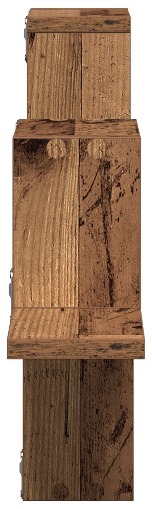 Prateleira de Parede Madeira Velha 104,5x10x43 cm Madeira de Engenhari