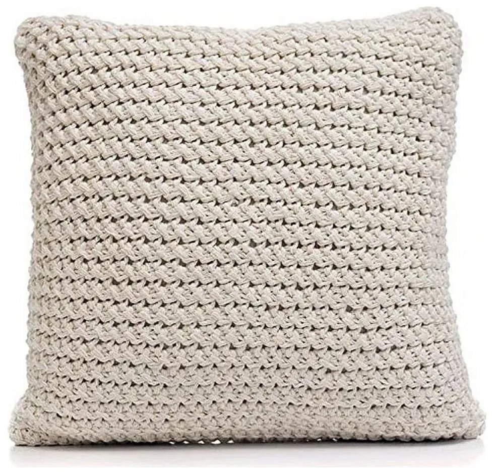 Almofada Lã Creme (60 x 20 x 60 cm)