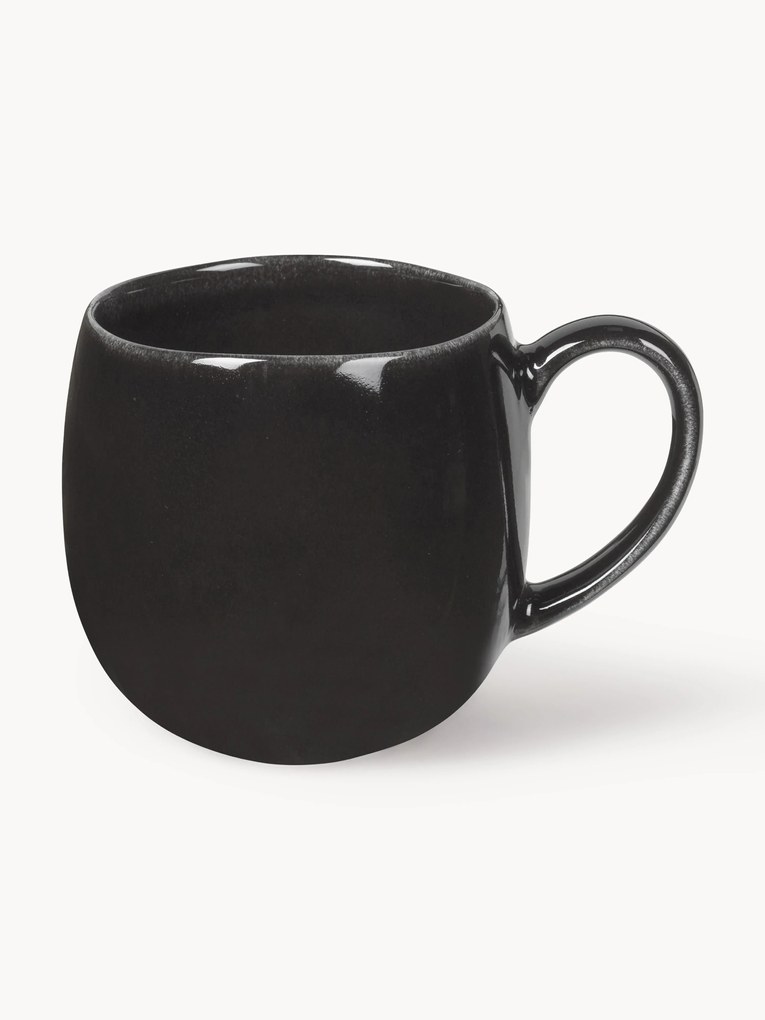 Canecas XL artesanais Nordic Coal, 2 uni.