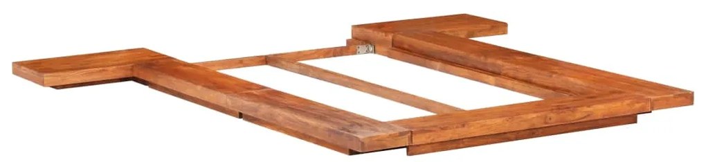 Estrutura p/ futon japonês madeira acácia maciça 100x200 cm