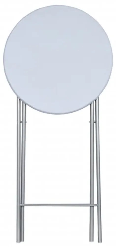 Mesas de bar 4 pcs com tampo MDF branco