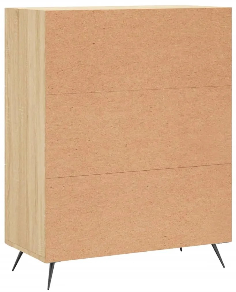 Cómoda 69,5x34x90 cm derivados de madeira carvalho sonoma