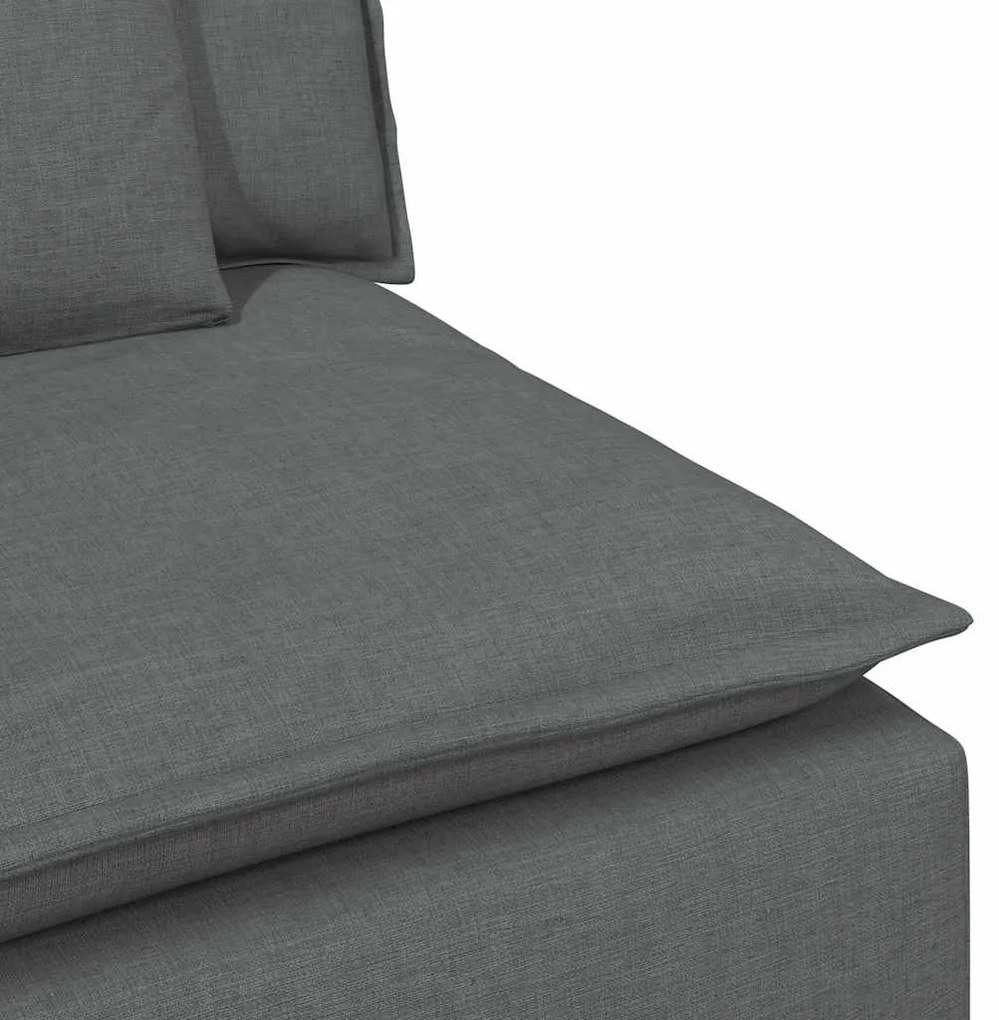 Módulo de sofá modular com braço e almofadões 100 cm