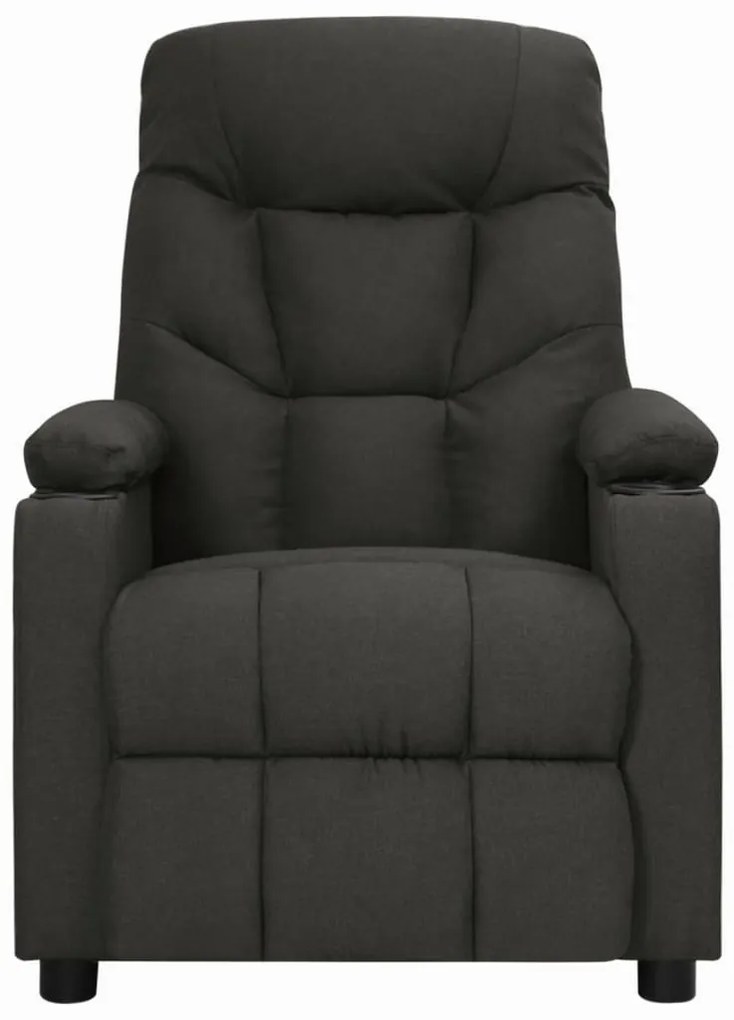 Poltrona de massagens elevatória tecido preto