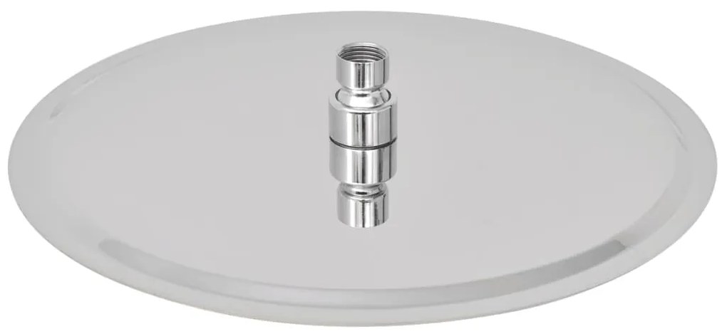 Cabeça de chuveiro 2 pcs aço inoxidável Ø 30 cm