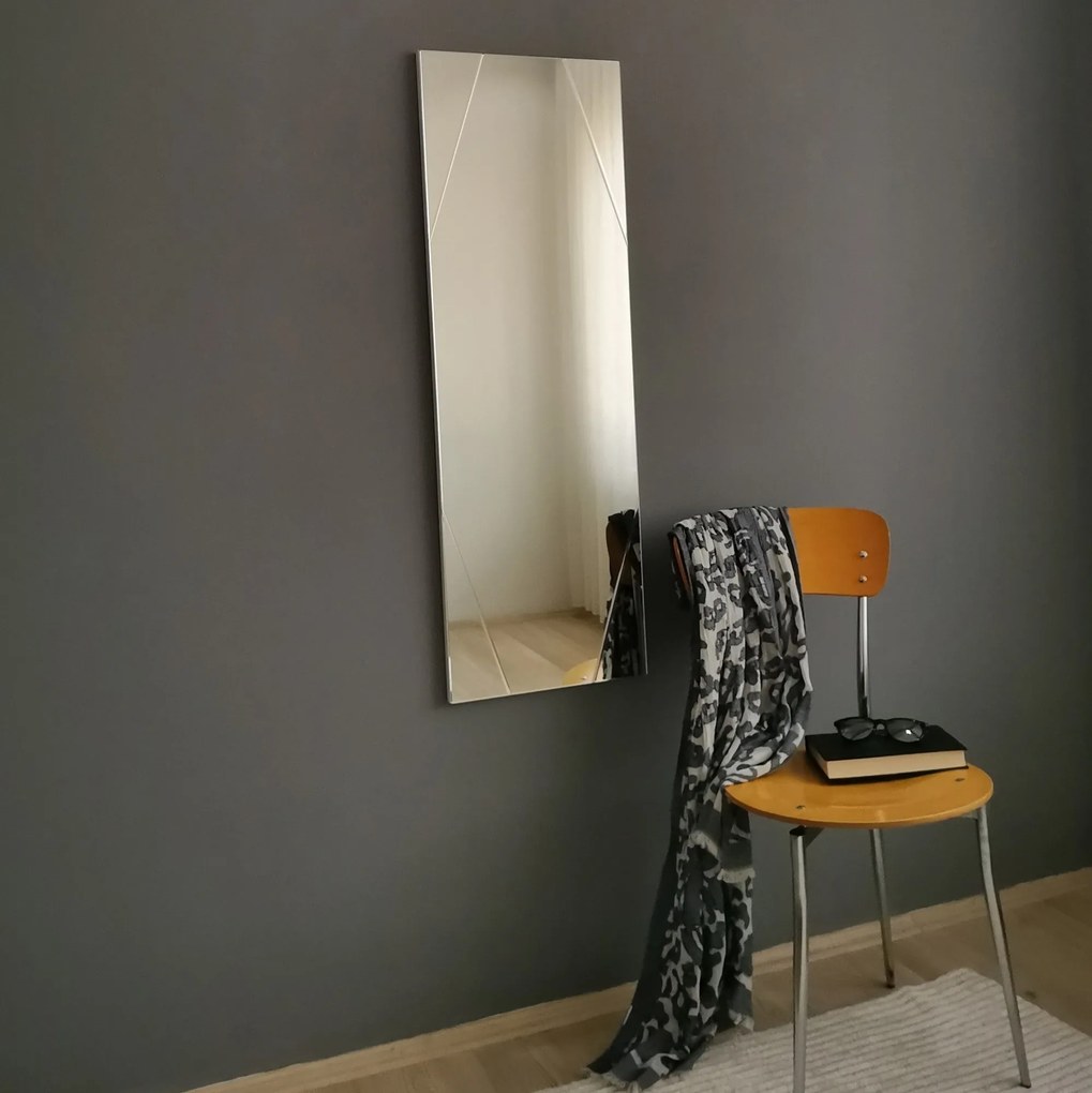 Espelho A320D – Prateado – 35 cm x 105 cm