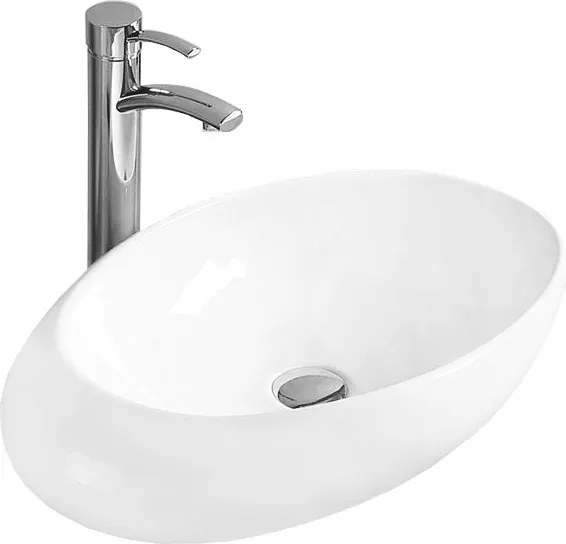 Mexen Malwa lavatório de bancada 59 x 36 cm, branco - 21435900