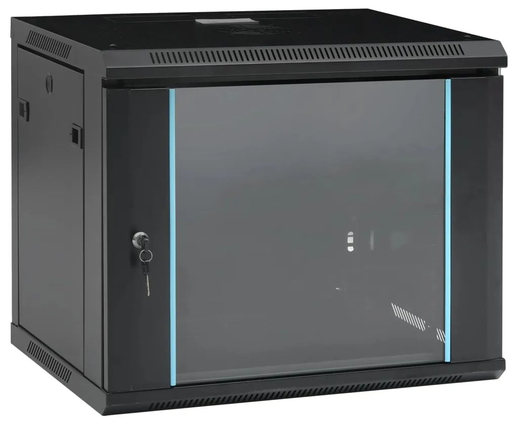 Armário bastidor de parede 9U 19" IP20 600x450x510 mm
