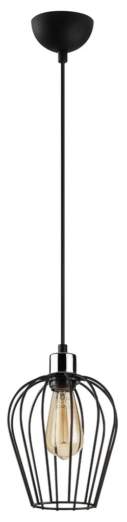 **** Candeeiro Tel – Preto – Ø20 cm x 116 cm

**