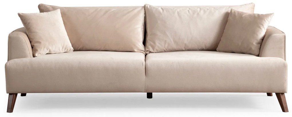 Sofá de 3 Lugares Buhara – Ecru – 100x78x220 cm
