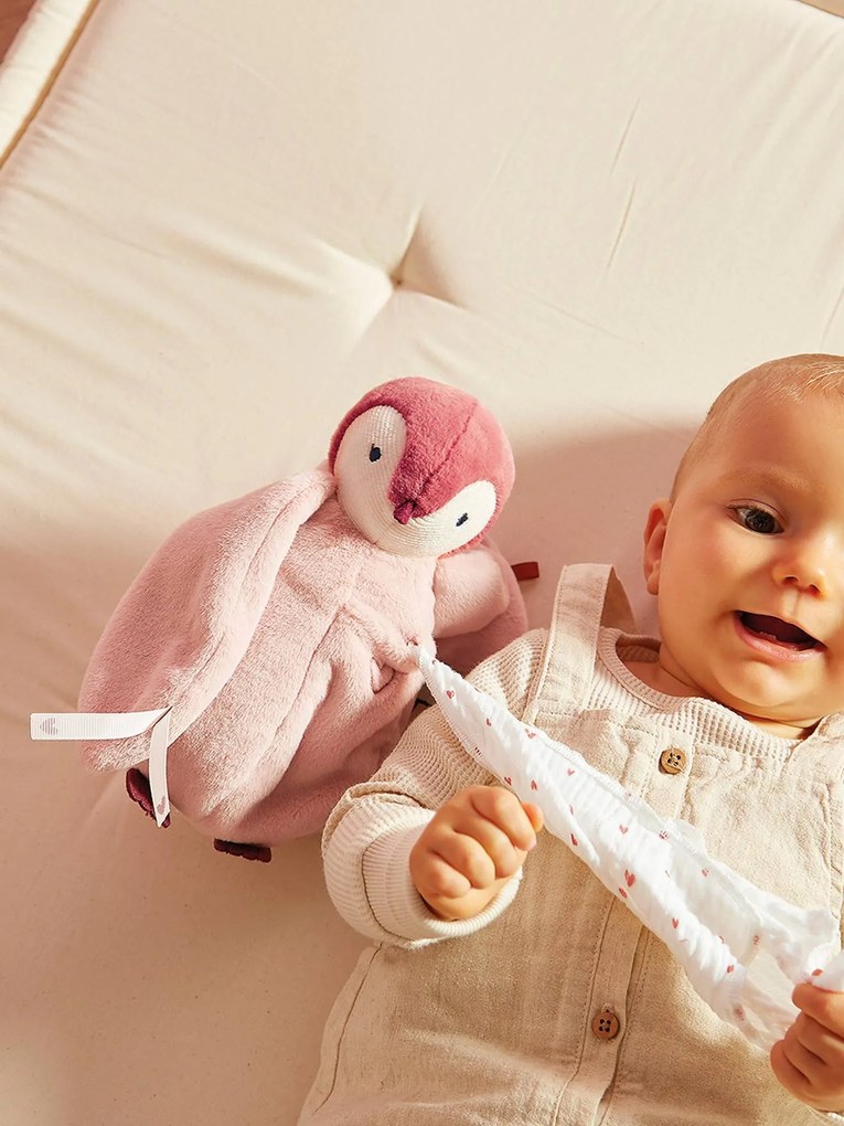 Peluche dos beijinhos pinguim Complices - Kaloo  rosa