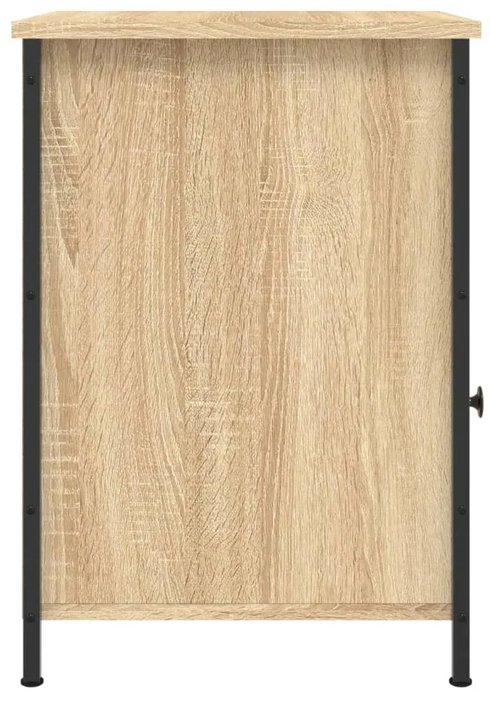 Mesas cabeceira 2 pcs 40x42x60cm deriv. madeira carvalho sonoma