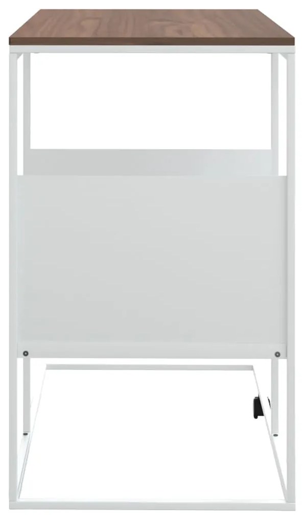 Mesa de apoio 55x36x59,5 cm derivados de madeira branco