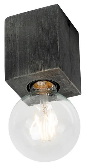 Projetores Rústico Preto Madeira - Bloc