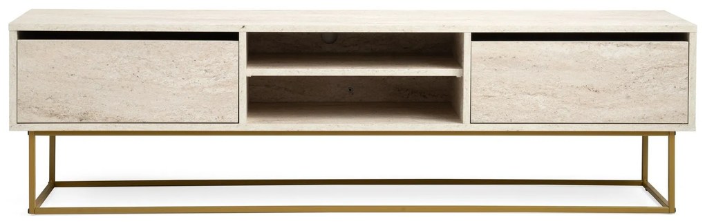 Móvel de TV Escape – Travertine Gold – 180 cm x 50 cm x 40 cm