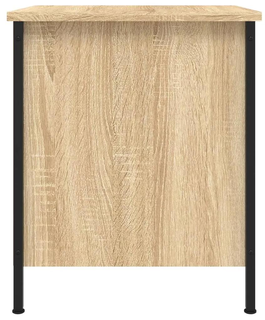 Mesa de cabeceira 40x42x50 cm derivados madeira carvalho sonoma