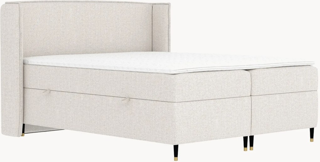 Cama divã artesanal com arrumação Segni, H4