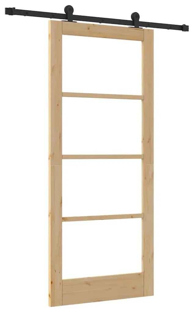 Porta Deslizante vidaXL com Conjunto de Ferragens "ORKDAL" 86x198.5 cm