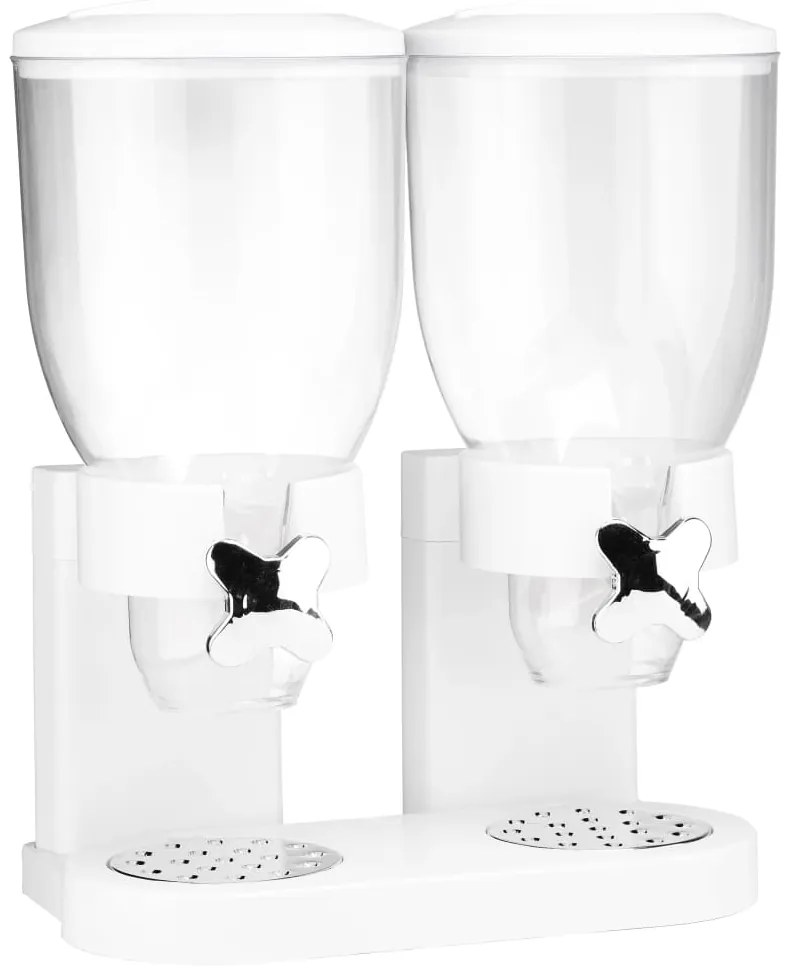 423976 HI Dispensador de cereais duplo 2 x 3,5 L branco