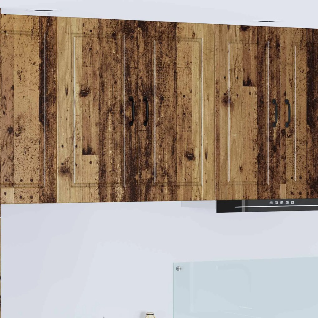 vidaXL Armário de Cozinha com porta Madeira antiga 80 x 31 x 80 cm