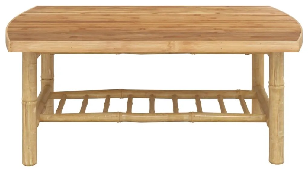 Mesa de centro para jardim 90x55x37 cm bambu