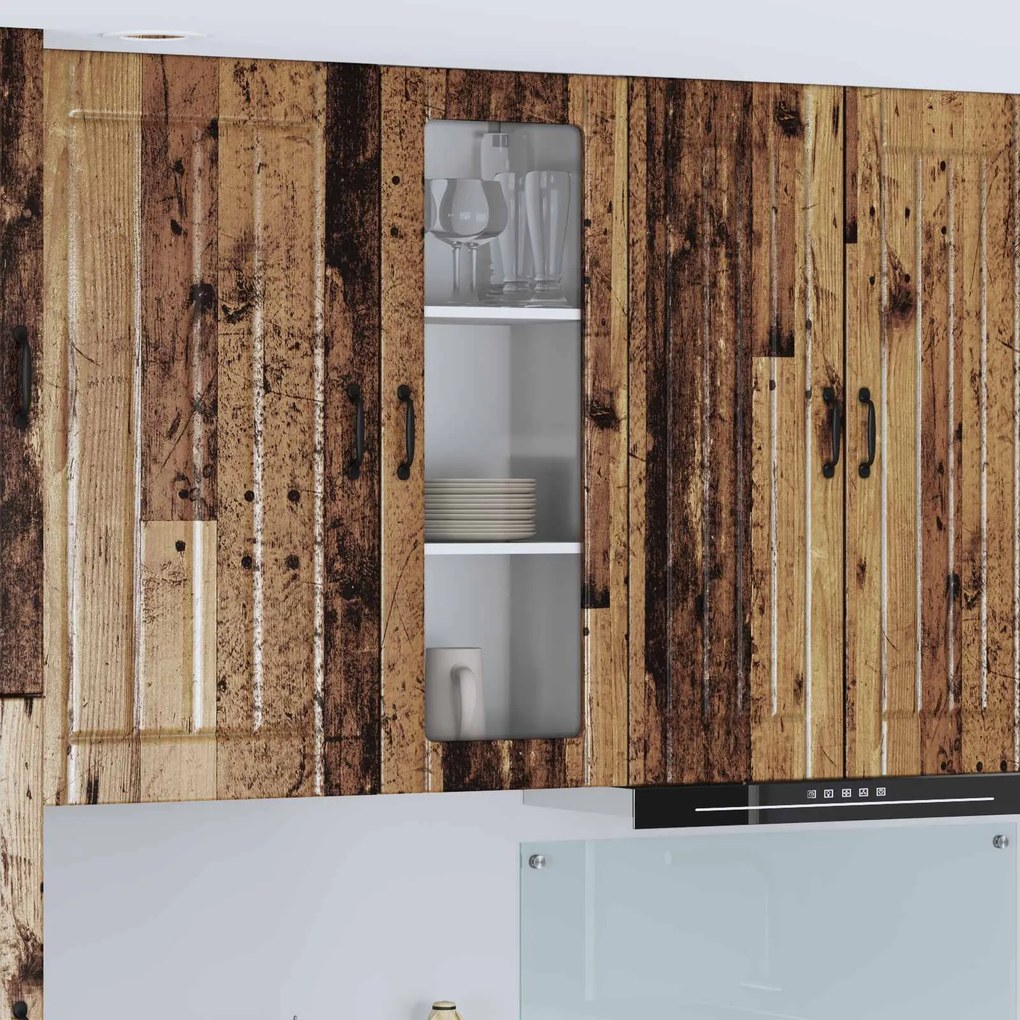 vidaXL Armário de Cozinha Madeira antiga 40 x 31 x 100 cm