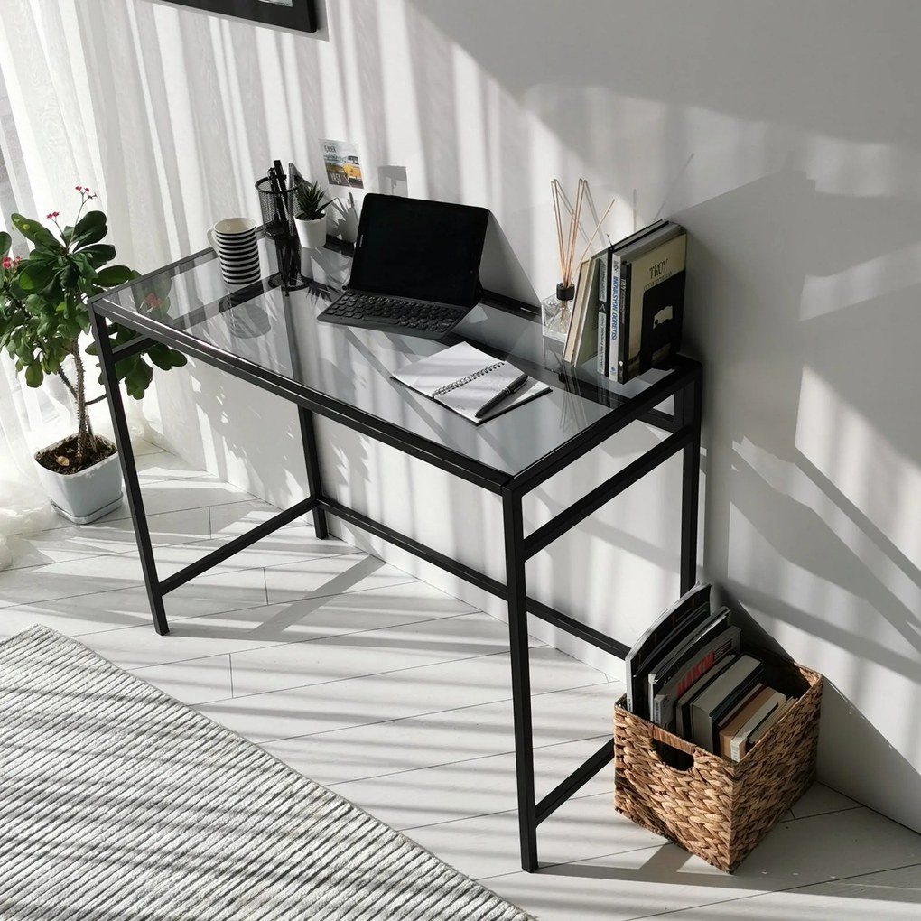 Secretária Network – Preto – 100x75x45 cm