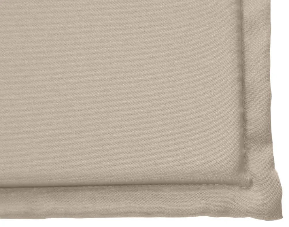 Almofadas assento de jardim 6 pcs 45x45x2 cm cinza-acastanhado