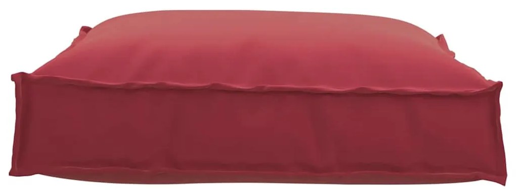 <strong>Cushion de Palete para Assento</strong> Vermelho Vinho 70x70x1