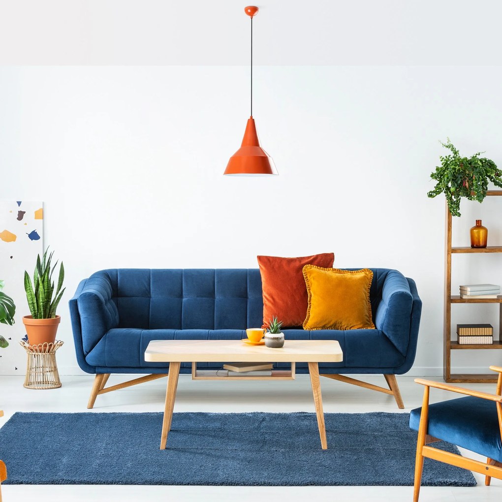 Chandelier Saglam – Laranja – Ø30 h:35 cm