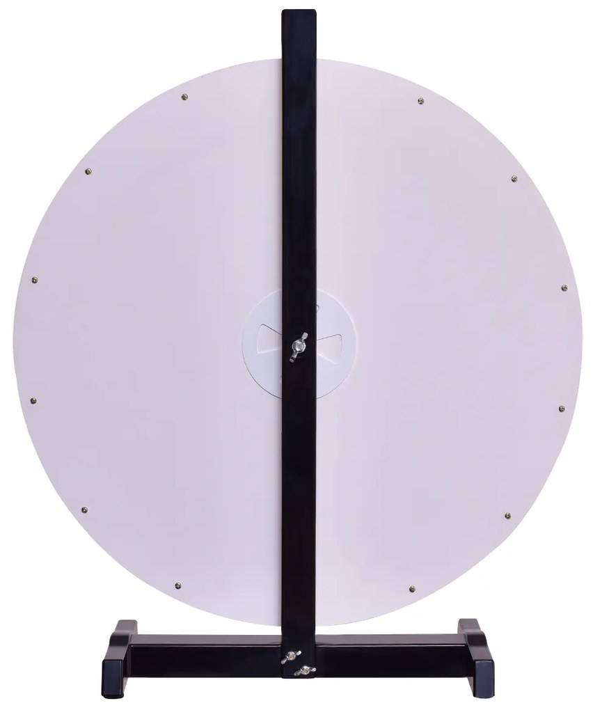 Roda de prêmios giratória de mesa de 18" com base de metal sólida para festa